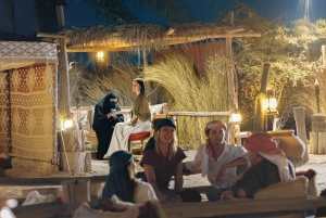Dubai: Heritage Overnight Safari, ballonvaart en ontbijt