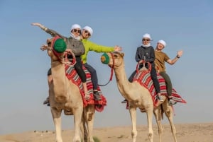 Dubai: Heritage Safari, Camel Ride & Al Marmoom Oasis Dinner