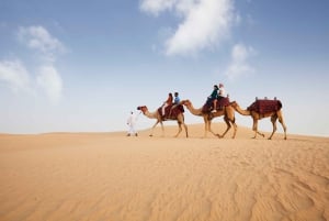 Dubai: Heritage Safari, Camel Ride & Al Marmoom Oasis Dinner