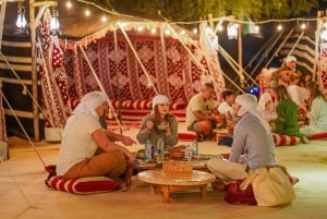 Dubai: Heritage Safari, Camel Ride & Al Marmoom Oasis Dinner
