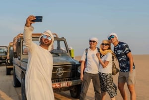 Dubai: Heritage Safari, Camel Ride & Al Marmoom Oasis Dinner