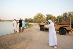 Dubai: Heritage Safari, Camel Ride & Al Marmoom Oasis Dinner