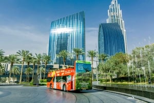Dubai: Hop-On Hop-Off Bus Tour, Aquaventure, and Dhow Cruise
