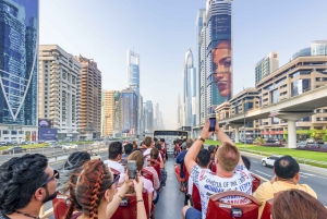 Dubai: Hop-On Hop-Off Classic or Premium Bus Ticket