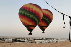Dubaj: Balon na ogrzane powietrze, przejażdżka na wielbłądzie, pustynne safari i nie tylko
