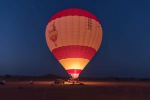 Dubai: Varmluftsballon, ørkensafari og quadbike-tur