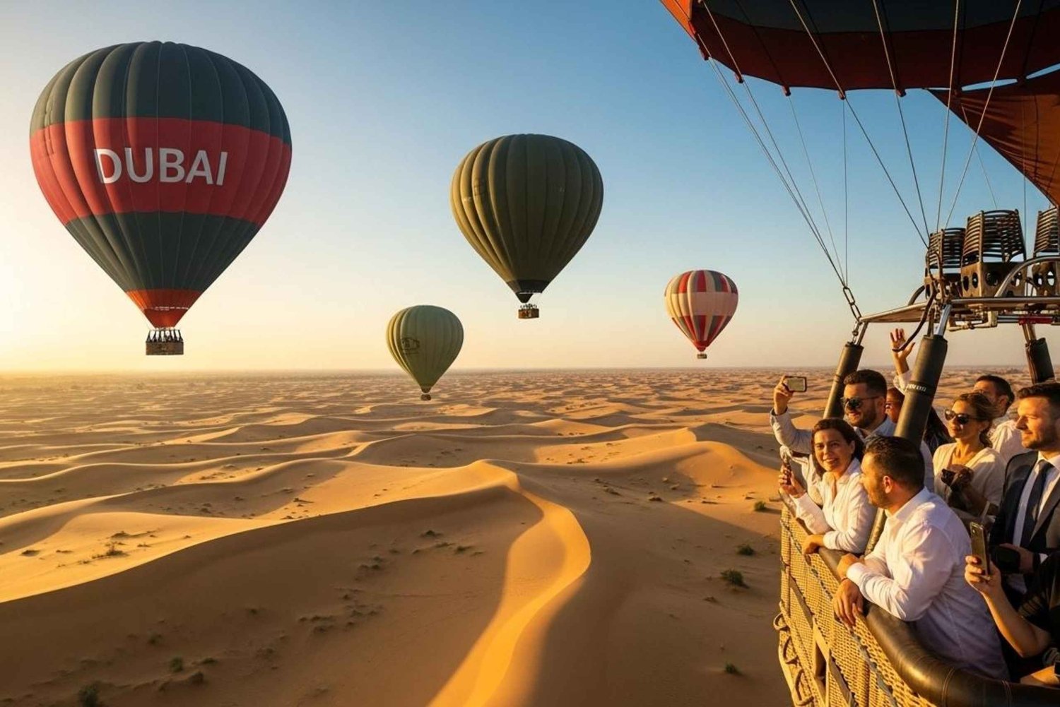 Dubai: Hot Air Balloon Ride Above the Desert Skies