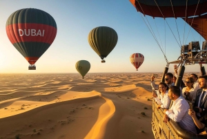 Dubai: Passeio de balão de ar quente sobre os céus do deserto