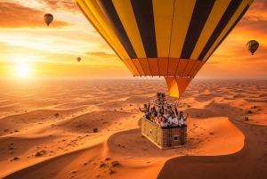 Dubai: Passeio de balão de ar quente sobre os céus do deserto