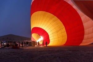 Dubai: Hot Air Balloon Ride & Falcon Show Over the Desert