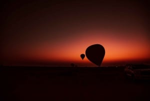 Dubai: Hot Air Balloon Ride & Falcon Show Over the Desert