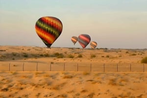 Dubai: Kuumailmapallolento, kuljetus ja virvokkeet