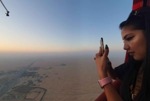 Dubai: Kuumailmapallolento, kuljetus ja virvokkeet