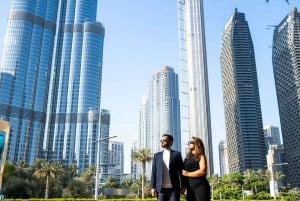 Dubai: Iconic Burj Khalifa Pre-Wedding Photoshoot