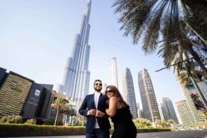 Dubai: Iconic Burj Khalifa Pre-Wedding Photoshoot