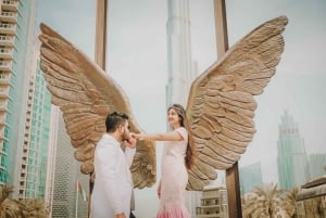 Dubai: L'iconico servizio fotografico pre-matrimoniale del Burj Khalifa