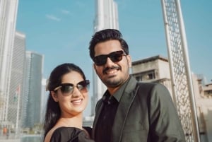 Dubai: L'iconico servizio fotografico pre-matrimoniale del Burj Khalifa