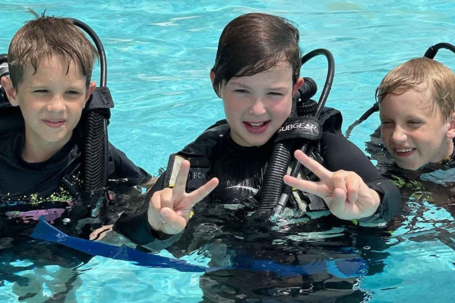 Dubai: Introductory Diving Course for Kids 8-10 Years Old