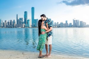 Dubai: JBR Beach Pre Wedding Photoshoot