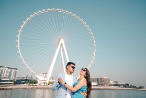 Dubai: JBR Beach Pre Wedding Photoshoot