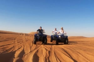 Dubai: Jeep Desert Safari, Camel Ride, and Quad Bike Tour