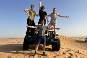 Dubai Jeep Wrangler Sunset Desert Experience & Sandboarding