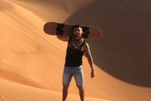 Dubai Jeep Wrangler Sunset Desert Experience & Sandboarding