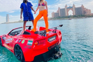 Dubai: Jet Car naar Burj Al Arab met ontbijt en frisdrank