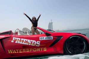 Dubai: Jet Car naar Burj Al Arab met ontbijt en frisdrank
