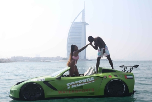 Dubai: Jet Car naar Burj Al Arab met ontbijt en frisdrank