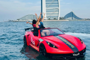 ドバイ：ブルジュ・アル・アラブのジェットカーツアー（写真とビデオ撮影付き）をお楽しみください