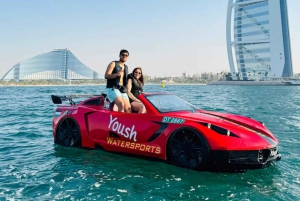 ドバイ：ブルジュ・アル・アラブのジェットカーツアー（写真とビデオ撮影付き）をお楽しみください