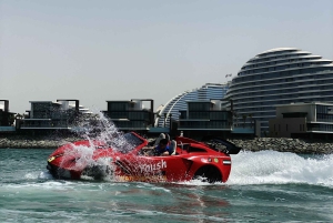 ドバイ：ブルジュ・アル・アラブのジェットカーツアー（写真とビデオ撮影付き）をお楽しみください