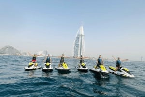 Dubai: Jet Ski 30Min & 30Min Jet Car Burj Al Arab Adventure