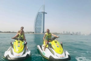 Dubai: Jetskidtur till Burj Al Arab med glass