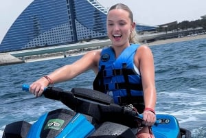 Dubai: Jet Ski Tour with Videos, Photos and Pizza