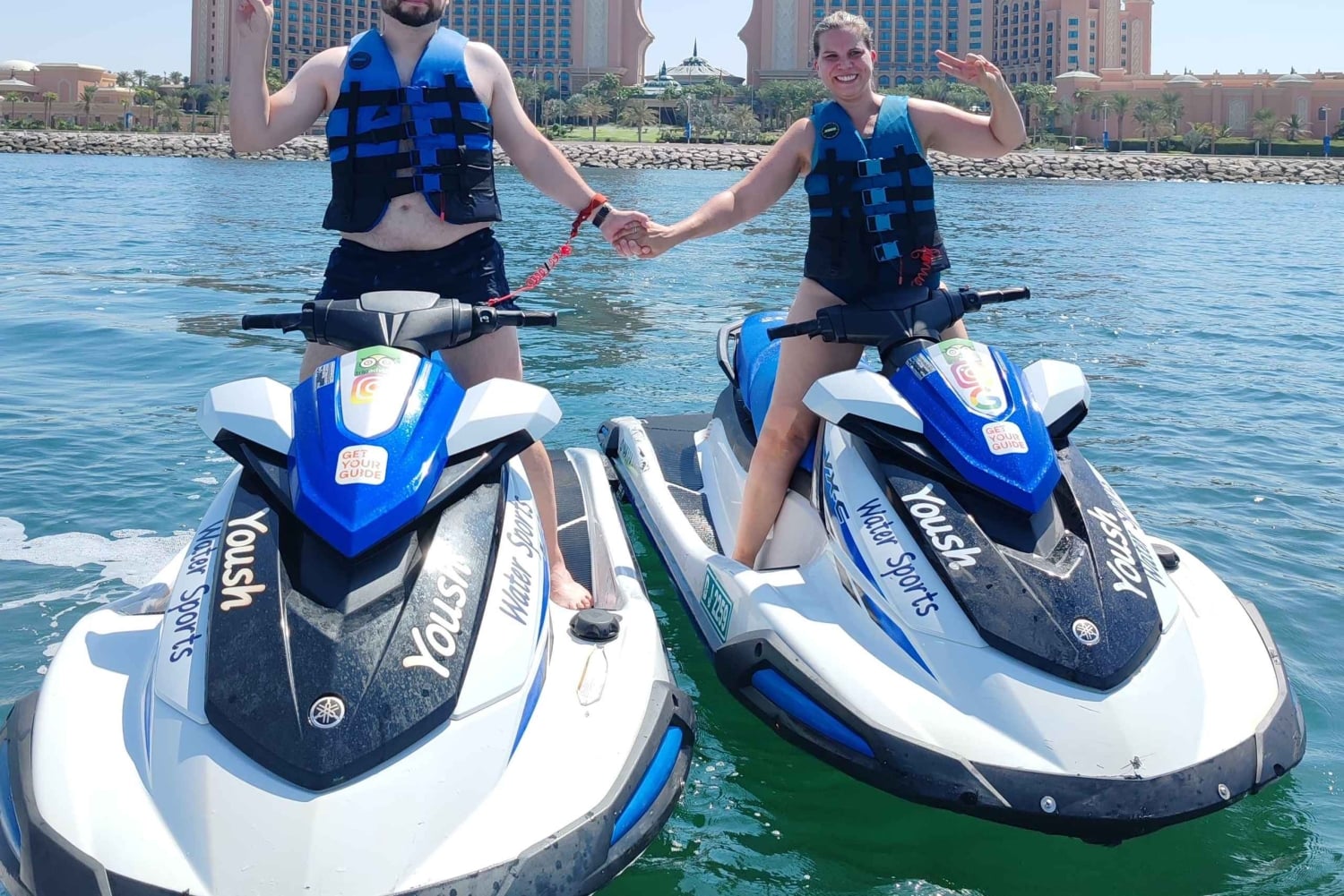 Dubai: Jetski-tur til Burj Al Arab og Atlantis the Palm