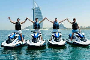 Dubai: Jetski-tur til Burj Al Arab og Atlantis the Palm