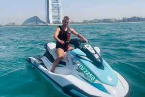 Dubai: Jetski-tur til Burj Al Arab med gratis fotos og video