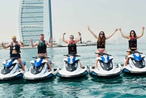 Dubai: Jetski-tur til Burj Al Arab med gratis fotos og video