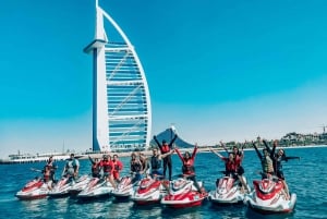 Dubai: Jet Ski Tour with Atlantis Hotel & Burj al Arab Views