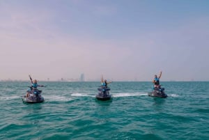 Dubai: Excursión en moto acuática con vistas al Burj Khalifa y al Burj Al Arab