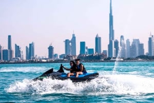 Dubai: Excursión en moto acuática con vistas al Burj Khalifa y al Burj Al Arab