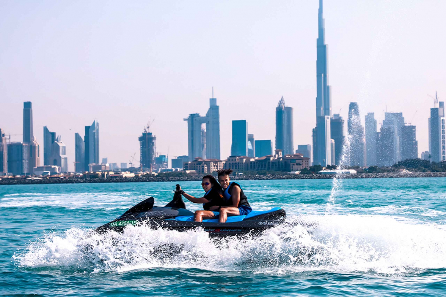 Dubai: Jet Ski Tour with Burj Khalifa and Burj Al Arab Views