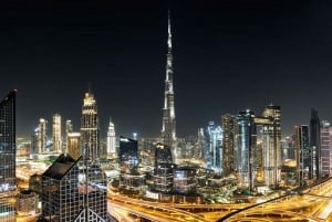 Dubai: Tur med sen overnatning