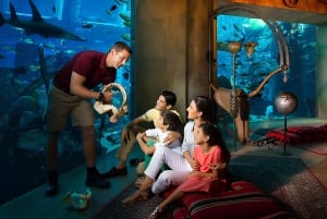 Dubai: Lost Chambers Aquarium og Palm Monorail-billett og SIM-kort