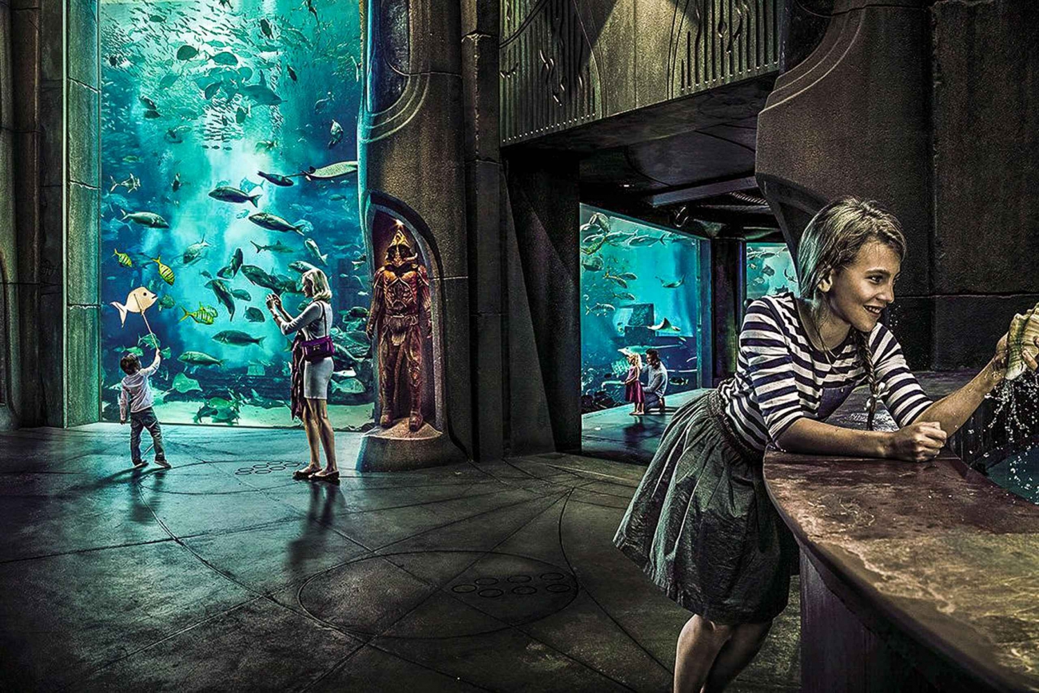 Dubaj: Bilet wstępu do akwarium Lost Chambers
