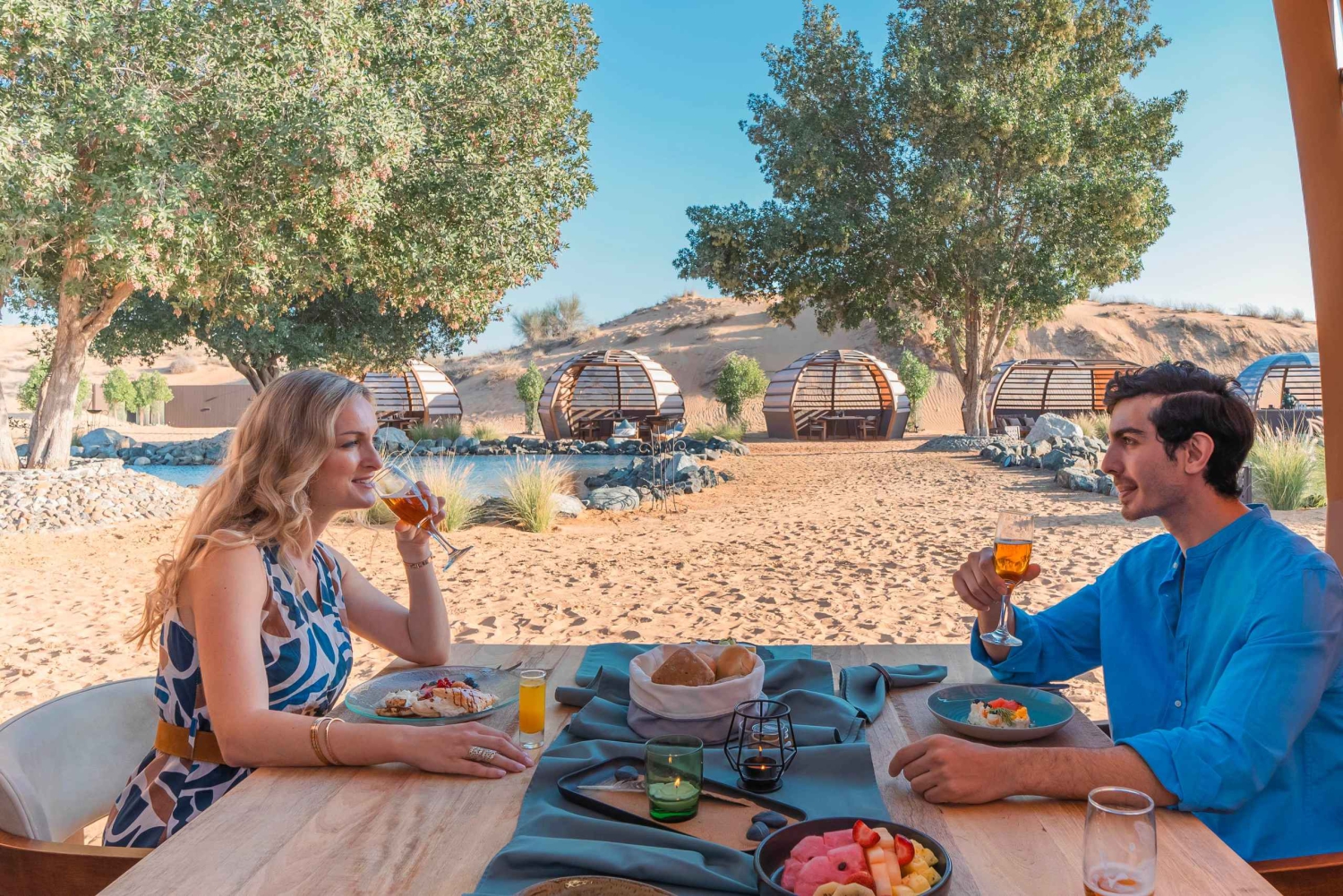 Dubai: Luxus-Ballonfahrt mit Michelin-kuratiertem Frühstück