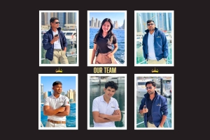 ドバイ：豪華な50フィートのプライベートヨットクルーズ（寿司オプション付き）をお楽しみください