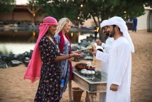 Dubai: Safari Land Rover Defenderillä w/ 6 ruokalajin ateria